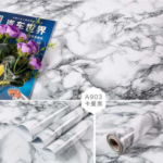 Grey Marble Contact Wallpaper – Self Adhesive (A903)