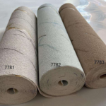 Light Grey Textured Wallpaper – 3D Stone Effect (7782)