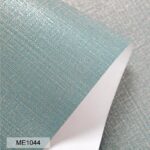 Aqua Blue Fabric Texture Wallpaper (ME1044)