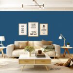 Ocean Blue Textured Wallpaper (MS170707)