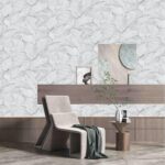 White Marble Pattern Wallpaper (PA55175)