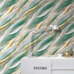 Green Marble Luxury Wallpaper (PA55802)
