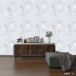 White Crystal Stone Wallpaper (GR41-4)