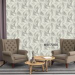 Grey Abstract Wave Wallpaper (MS170805)