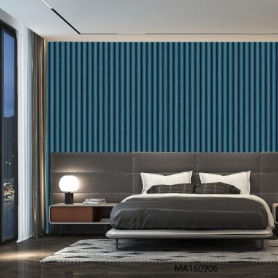Blue Fluted Panel Wallpaper (MA160906) for Sale in Nairobi Kenya - RH Wallpapers