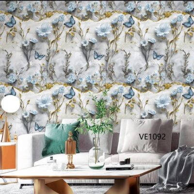 Floral Butterfly Kids Wallpaper (VE1092) for Sale in Nairobi Kenya - RH Wallpapers