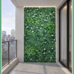3D Artificial Green Wall Panel
