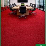 Red Office Wall to Wall Carpet