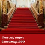 Red Runway Carpet (2 Metres)