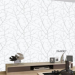 White Branch Pattern Wallpaper (PA44907)