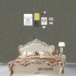 Dark Grey Fabric Texture Wallpaper (MV150408)
