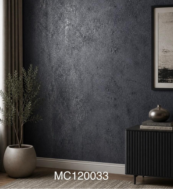 premium wallpapers in Kenya. (1) Charcoal Grey Texture Wallpaper (MC120033) - Image 1