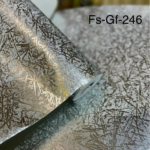 Silver Abstract Metallic Wallpaper (Fs-Gf-246)