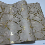 Grey Gold Marble Metallic Wallpaper (65205)