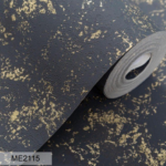 Black Gold Metallic Wallpaper (ME2115)