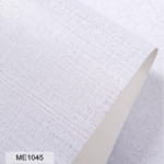 White Silver Linen Metallic Wallpaper (ME1045)