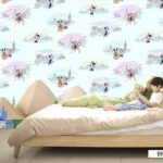 Blue & Pink Cartoon Kids’ Wallpaper (B580601) for Sale in Nairobi Kenya - RH Wallpapers