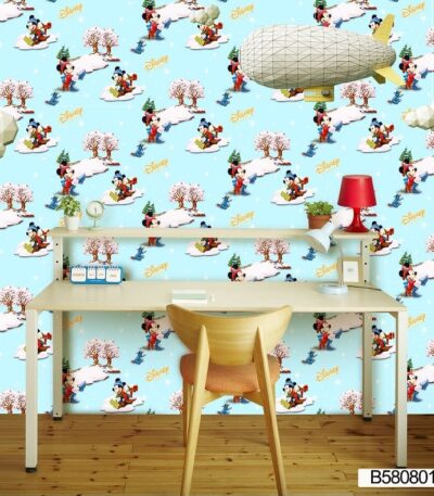 Blue Disney Cartoon Kids’ Wallpaper (B580801) for Sale in Nairobi Kenya - RH Wallpapers