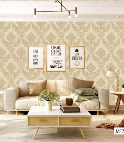 Classic Beige Damask Wallpaper (MF711206) for Sale in Nairobi Kenya - RH Wallpapers