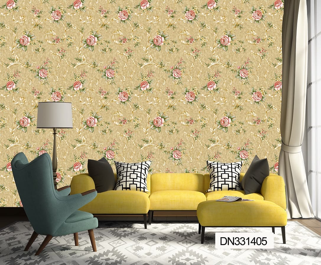 Classic Rose Floral Wallpaper(DN331405) for Sale in Nairobi Kenya - RH Wallpapers