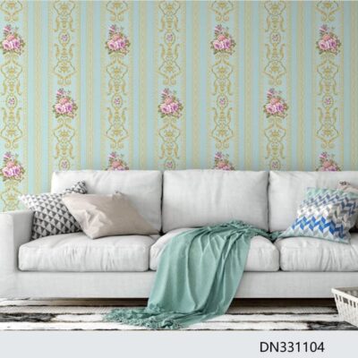 Blue Floral & Damask Wallpaper(DN331104) for Sale in Nairobi Kenya - RH Wallpapers