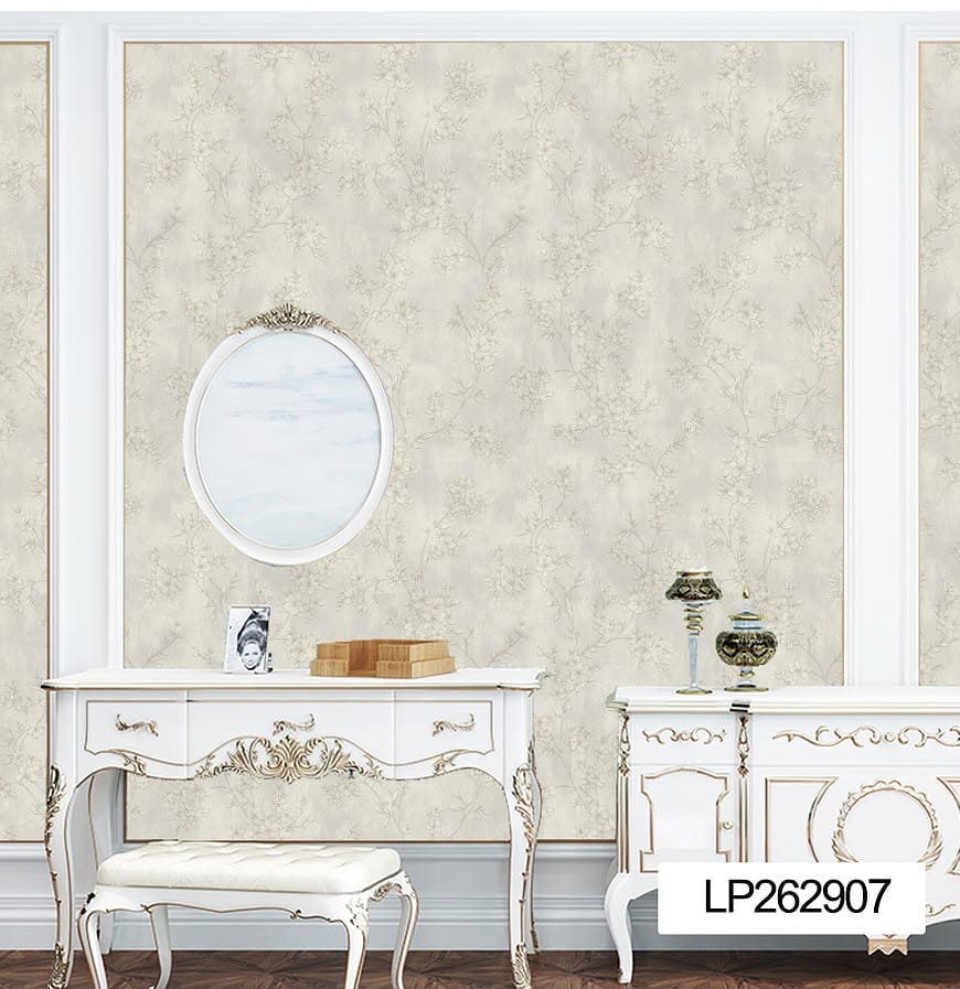 Soft Beige Floral Wallpaper(LP262907) for Sale in Nairobi Kenya - RH Wallpapers