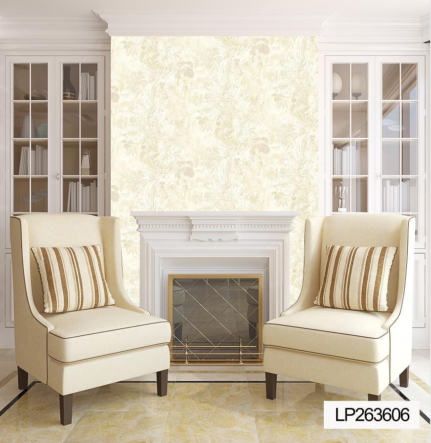 Cream Botanical Floral Wallpaper(LP263606) for Sale in Nairobi Kenya - RH Wallpapers