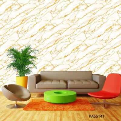 White and Gold Marble Effect Wallpaper(PA55141) for Sale in Nairobi Kenya - RH Wallpapers