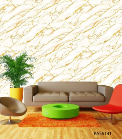 White and Gold Marble Effect Wallpaper(PA55141) for Sale in Nairobi Kenya - RH Wallpapers