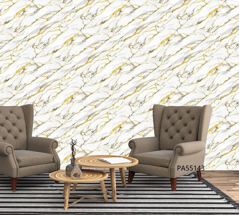 White Gold Marble Effect Wallpaper(PA55143) for Sale in Nairobi Kenya - RH Wallpapers