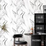 White and Grey Marble Effect Wallpaper(PA55903) for Sale in Nairobi Kenya - RH Wallpapers