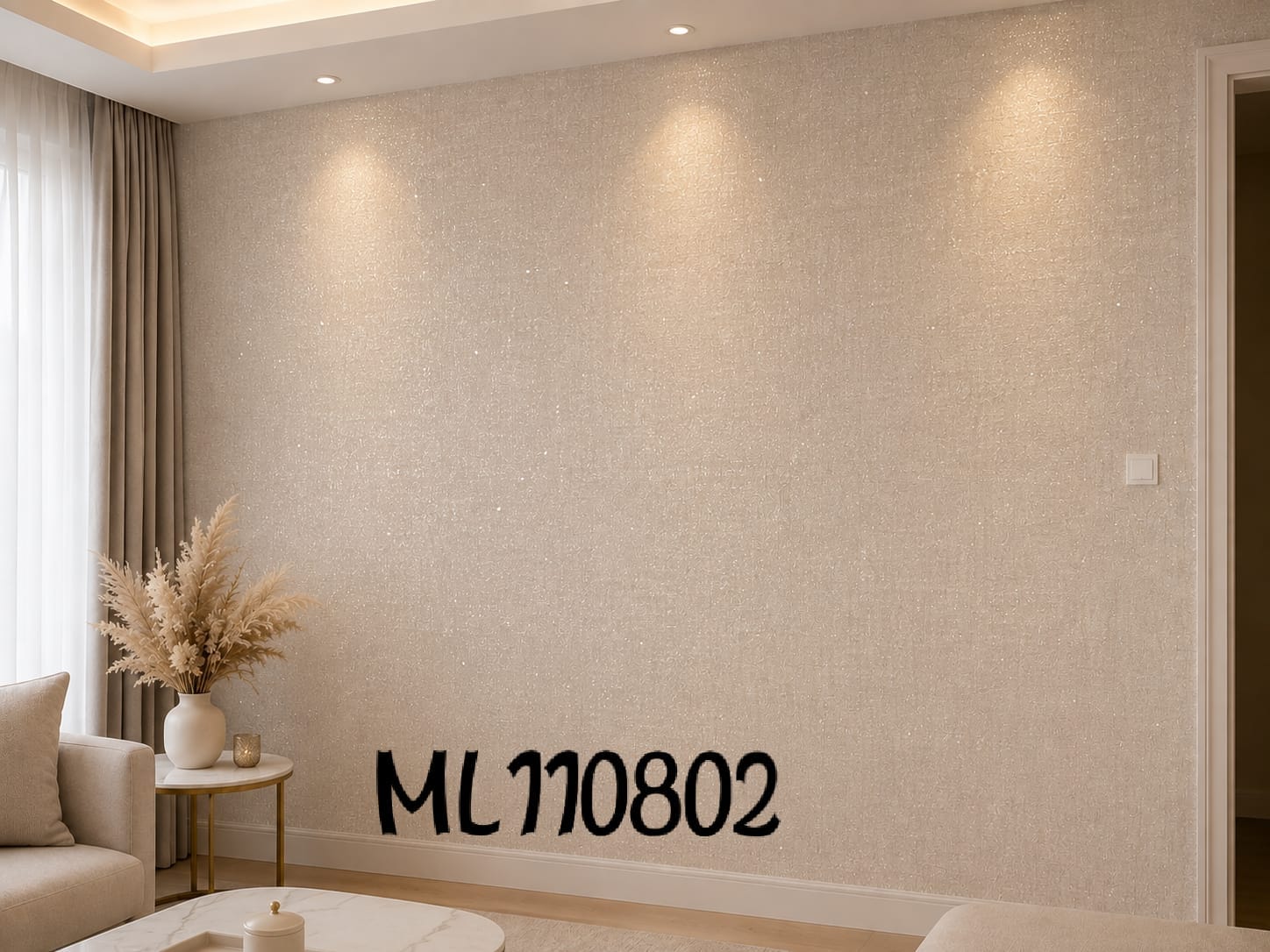 Champagne Glitter Textured Wallpaper (ML110802) for Sale in Nairobi Kenya - RH Wallpapers